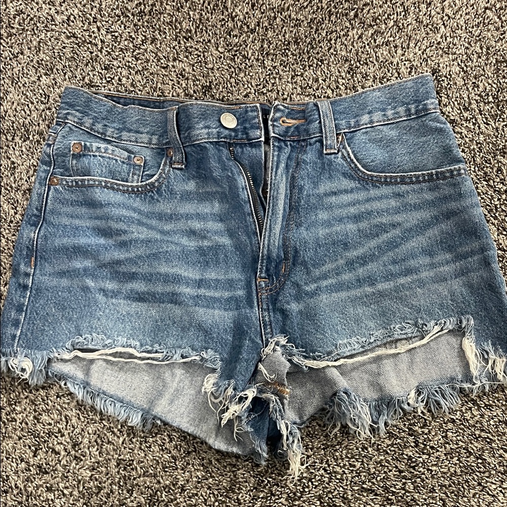 Aeropostale curvy high rise shorty shorts